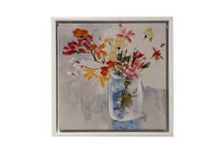 Violet Flower Painting