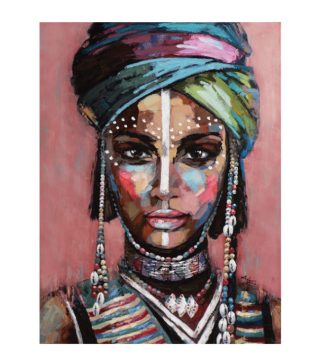 Tranh African Woman 90-120Cm