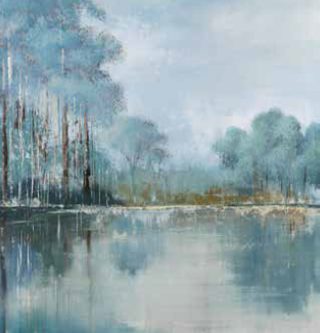 FRAME BLUE SILENCE 80x80