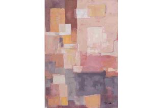 FRAME ABSTRACT ROSE 80X120