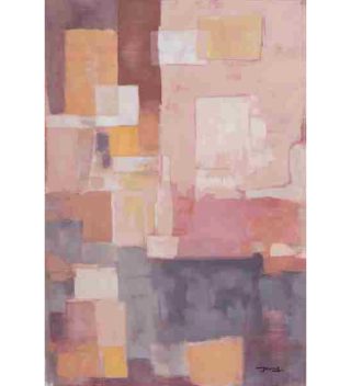 FRAME ABSTRACT ROSE 80X120