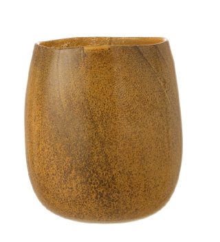 Vase Round Bell orange