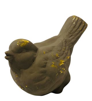 Grey mug bird