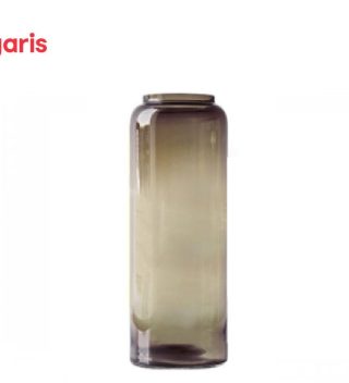 Glass vase Honey topaz