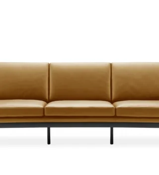 Sofa Elegance 3 Chỗ 2M2 (Da Brown R5+Bk)