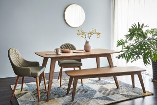 Nhà xinh phòng ăn Miami Bắc âu hiện đại