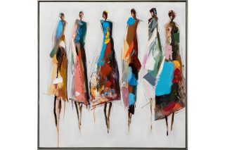 Tranh Vẽ Các Cô Gái B 82X82