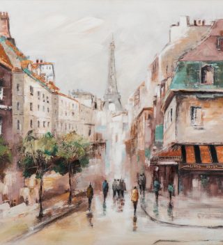 Tranh Vẽ Paris