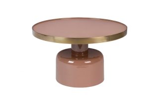 Bàn nước Glam màu hồng tươi mới hiện đại