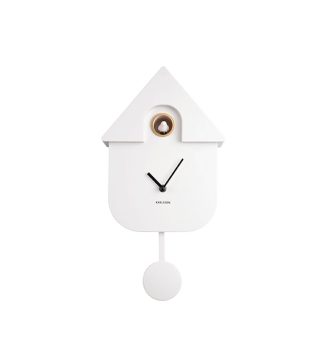 Đồng Hồ Treo Tường Cuckoo Màu Trắng