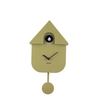 Đồng Hồ Treo Tường Cuckoo Màu Olive