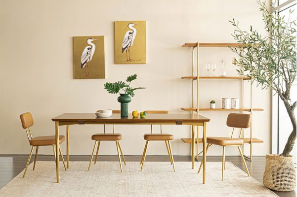 phòng ăn bàn ăn Maxine 1m8