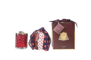 Nến Thơm Herring Set W.Scarf - Rose Hcg07C