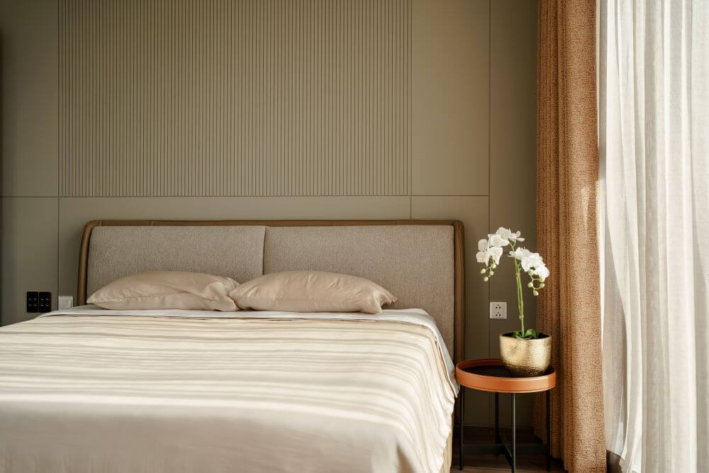 Phòng ngủ với nội thất đẳng cấp và sang trọng