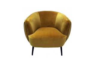 Armchair vải màu vàng SF044J.IDS
