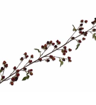 Cành hoa Black Berries màu nâu 133786S