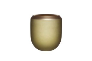 Bình trang trí màu xanh sang trọng