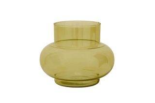 Bình Tummy trang trí màu olive