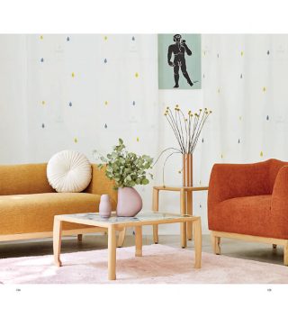 Phòng khách Tết hiện đại