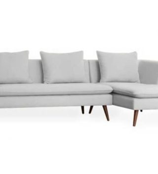 Sofa Poppy Góc Trái 2M4 (Màu Light Gray Vact 5742)