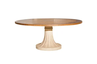 Bàn Ăn Stanley Tròn 6 Chỗ 1M8 874-31-132