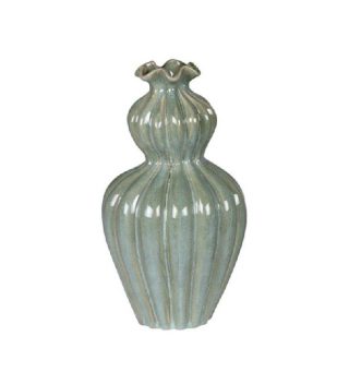 Bình Trang Trí Collarette Green Lớn