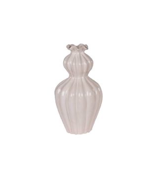 Bình Trang Trí Collarette Beige