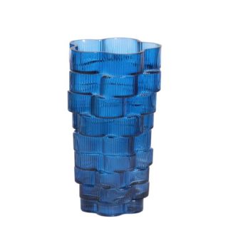 Bình Trang Trí Douro Glass Blue 17,5X30