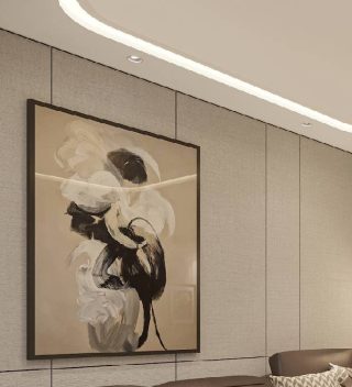 Vách ốp sofa infinity Option mix