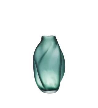 Bình Flow S Green Glass