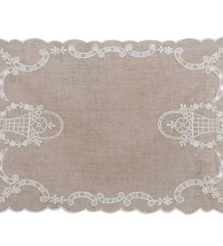 Set 4 Khăn Lót Đĩa Dentelle Vuông