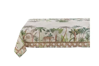 Khăn Trải Bàn Palmeraie Họa Tiết Nhiệt Đới