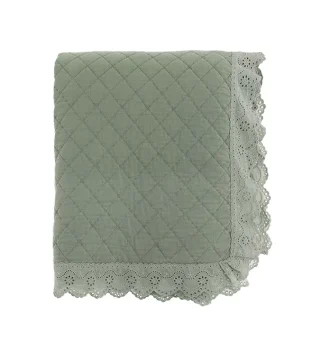 Mền Pizzo Collection Green Microfiber