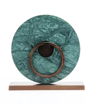 Tượng Trang Trí Marble Stand Green
