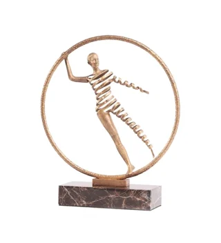 Tượng Trang Trí Woman In Circle